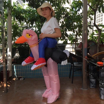 New Design Pink Inflatable Ostrich Walking Party Costumes For Children (1.1-1.3Meter) Halloween Costume For Kids Free shipping
New Design Pink Inflatable Ostrich Walking Party Costumes For Children (1.1-1.3Meter) Halloween Costume For Kids Free shipping