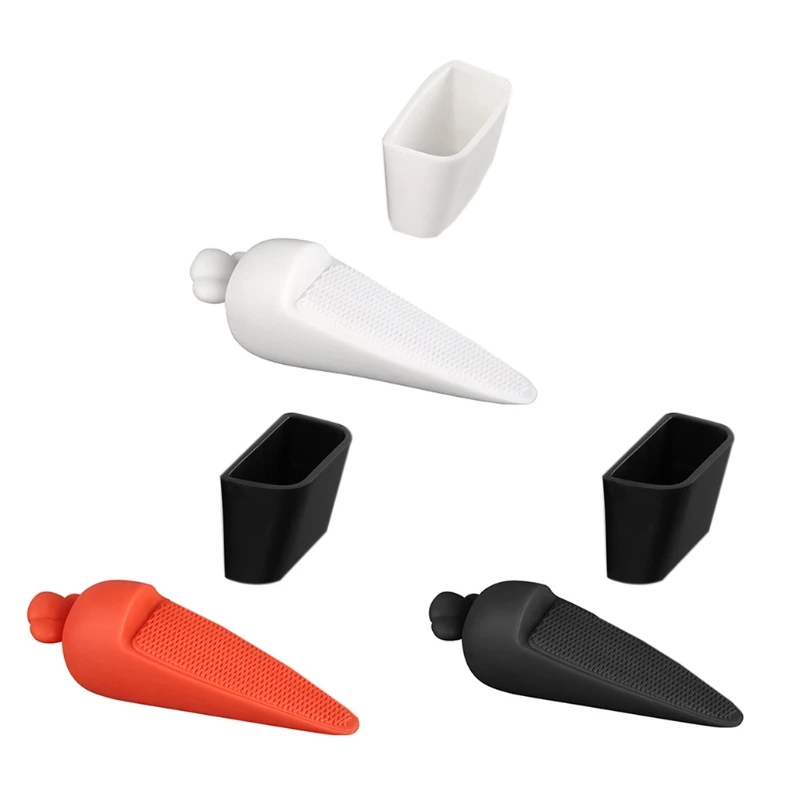 Portable Door Stop Anti-pinch Hand Door Block Carrot Shape Door Retainer with Storage Box over the Door Easy to Use
Portable Door Stop Anti-pinch Hand Door Block Carrot Shape Door Retainer with Storage Box over the Door Easy to Use