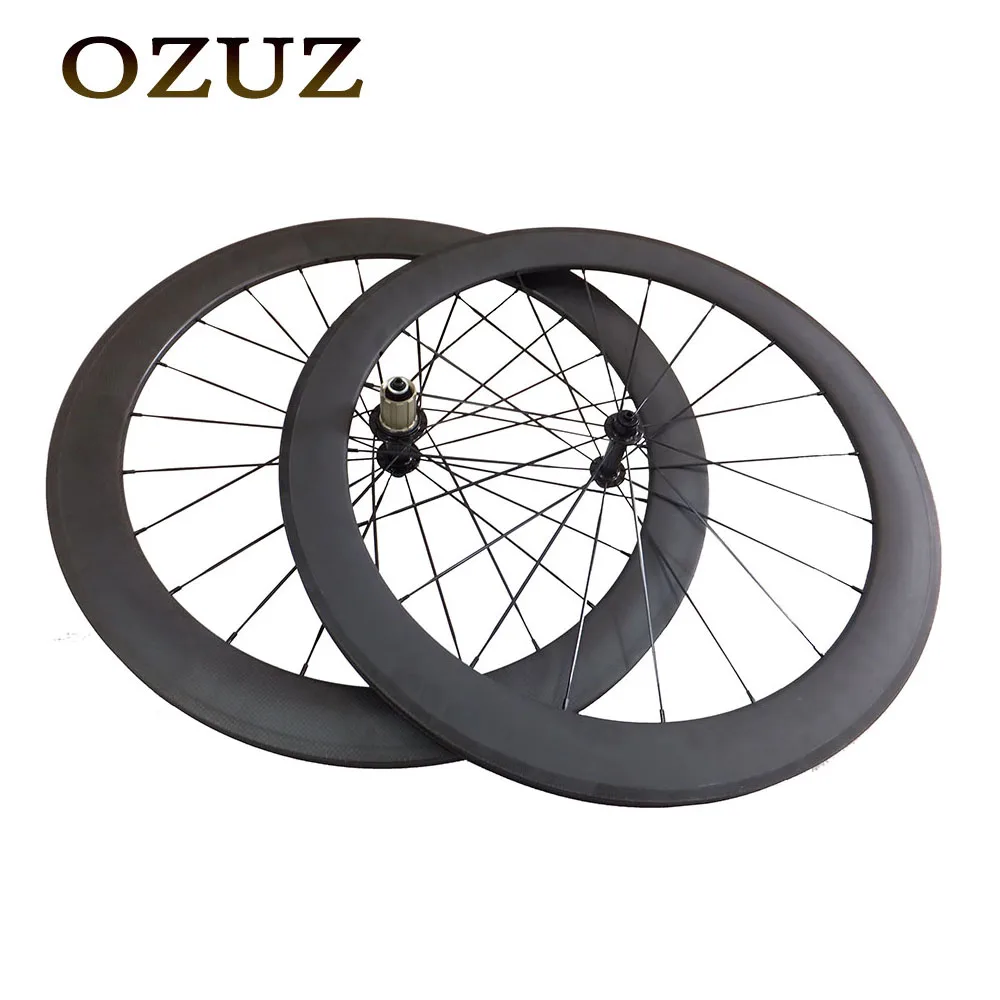 OZUZ Super Light Powerway R13 Hub Carbon Wheels Clincher Road Bike Wheels 60mm Depth 3K Glossy Bike Wheel 700c 23mm Rim Wide
OZUZ Super Light Powerway R13 Hub Carbon Wheels Clincher Road Bike Wheels 60mm Depth 3K Glossy Bike Wheel 700c 23mm Rim Wide