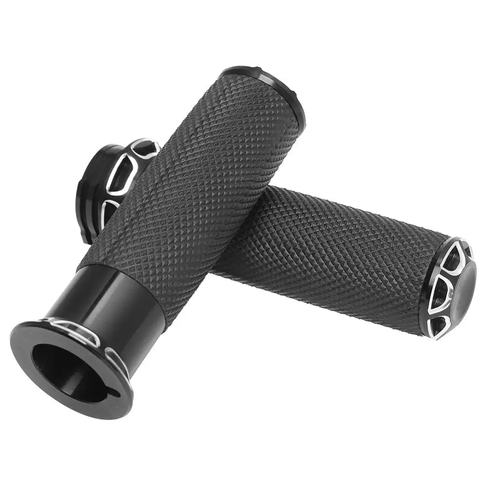 New Rubber 1'' 25mm Motorcycle Handlebar Hand Grip Handle bar Grips For Harley Sportster 883 1200 Touring Dyna Softail Custom
New Rubber 1'' 25mm Motorcycle Handlebar Hand Grip Handle bar Grips For Harley Sportster 883 1200 Touring Dyna Softail Custom