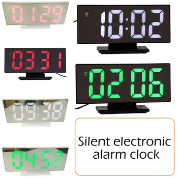 Multifunction Large Digital LCD Alarm Clock Snooze Display Time Night Led Table Desk for iphone Android Phone Alarm Mirror Clock
Multifunction Large Digital LCD Alarm Clock Snooze Display Time Night Led Table Desk for iphone Android Phone Alarm Mirror Clock