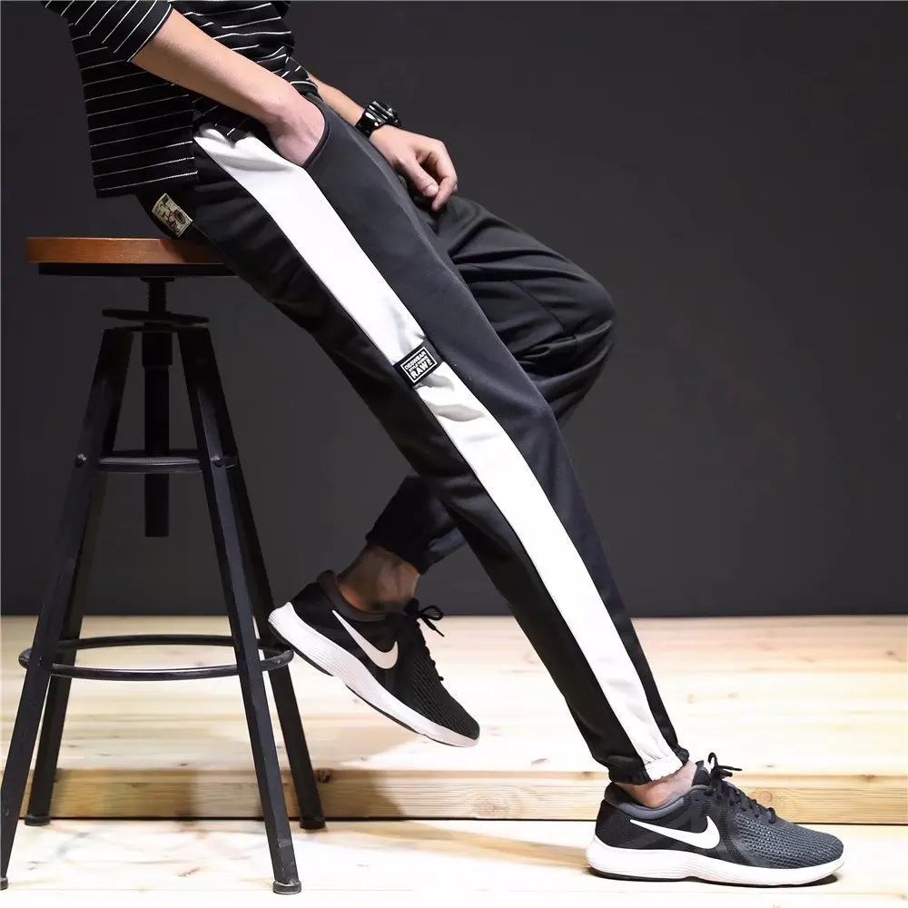 Summer INS Super Fire MEN'S Trousers Korean-style Trend Ankle Banded Pants BF Style Loose-Fit 9 Points Athletic Pants Hong Kong
Summer INS Super Fire MEN'S Trousers Korean-style Trend Ankle Banded Pants BF Style Loose-Fit 9 Points Athletic Pants Hong Kong