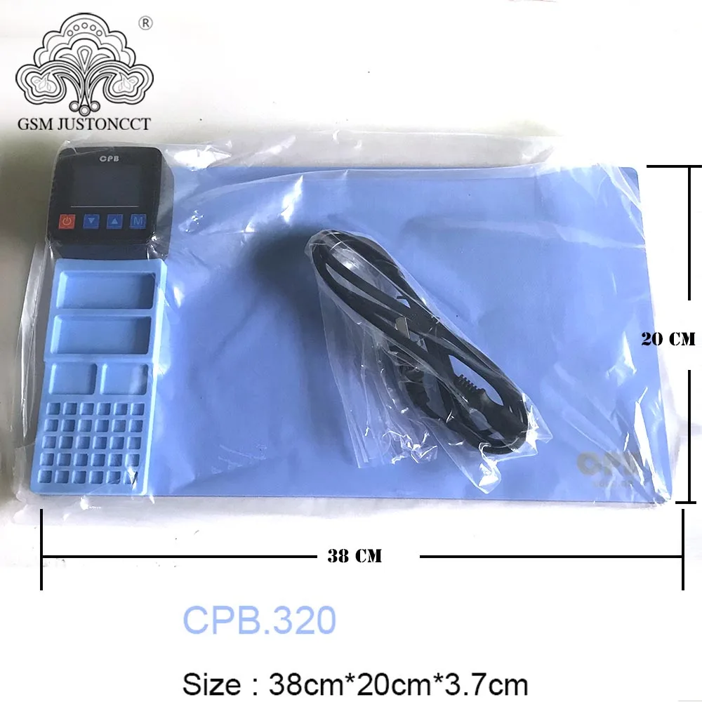New CPB.320 / 300 Heating Silicone Plate LCD Separator Heating pad For Phone /foripad / forSamsung Touch Screen Split Open Tools
New CPB.320 / 300 Heating Silicone Plate LCD Separator Heating pad For Phone /foripad / forSamsung Touch Screen Split Open Tools