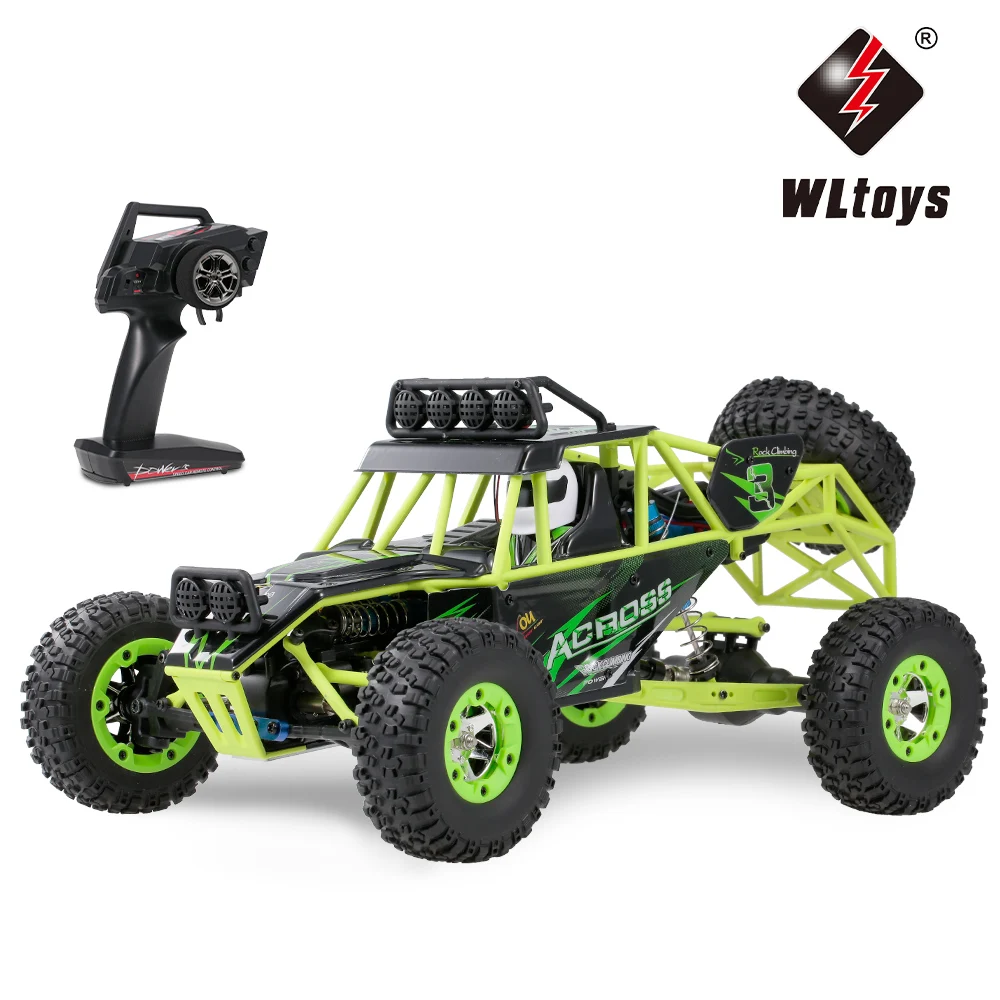 

Wltoys 12428 1/12 RC Climbing Car 2.4G 4WD 50KM/H High Speed RC Car Electric Toys Brushed Crawler RTR Off-road Vehicle Kids Gift