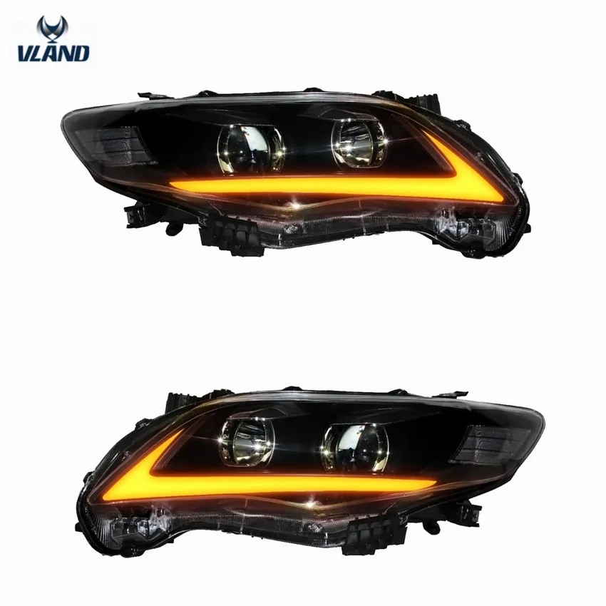 VLAND manufacturer car accessories for Car LED lights for Corolla Headlight 2011 2012 2013 car head lamp assembly
VLAND manufacturer car accessories for Car LED lights for Corolla Headlight 2011 2012 2013 car head lamp assembly