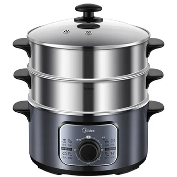10L Steamer Household Three-layer Electric Steaming Pot Automatic Food Steamer Electric Steam Steam Cooker Food Warmer 220V
10L Steamer Household Three-layer Electric Steaming Pot Automatic Food Steamer Electric Steam Steam Cooker Food Warmer 220V