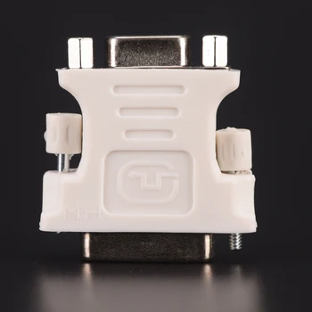 24+1 Pin DVI-D-D-M To VGA-F Adapter Video Computer Monitor Adapter - 25 Pin (Dual Link) DVI-D Male To 15 Pin VGA Female
24+1 Pin DVI-D-D-M To VGA-F Adapter Video Computer Monitor Adapter - 25 Pin (Dual Link) DVI-D Male To 15 Pin VGA Female