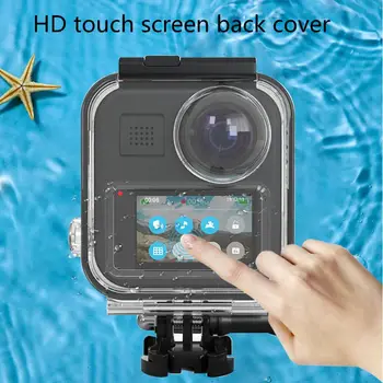 Waterproof Case Shell Protective Cover Tempered Glass Film Protector for GoPro Max 360 Panoramic Camera Accessories
Waterproof Case Shell Protective Cover Tempered Glass Film Protector for GoPro Max 360 Panoramic Camera Accessories