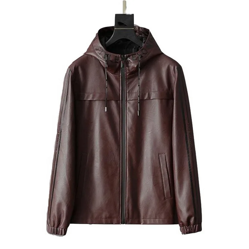 2019 Drop shipping Men's Autumn Winter Hooded PU Leather Hip Hop Loose Leather Jacket High Quality Leather Coat
2019 Drop shipping Men's Autumn Winter Hooded PU Leather Hip Hop Loose Leather Jacket High Quality Leather Coat