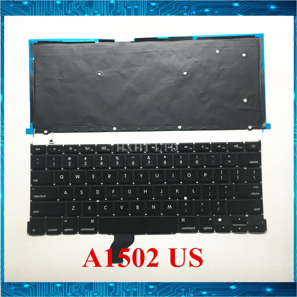 NEW For Apple Macbook Pro Retina 13" A1502 keyboard with backlight US USA English layout ME864 ME865 ME866 2013-2015 year
NEW For Apple Macbook Pro Retina 13" A1502 keyboard with backlight US USA English layout ME864 ME865 ME866 2013-2015 year
