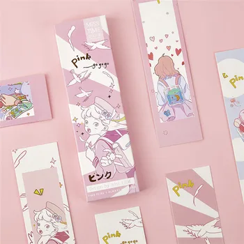 30 Pcs/Set Kawaii Japanese Style Pink Series Paper Bookmark DIY Cartoon Book Holder Message Card Gift Stationery
30 Pcs/Set Kawaii Japanese Style Pink Series Paper Bookmark DIY Cartoon Book Holder Message Card Gift Stationery