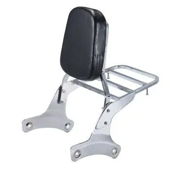 For Honda Shadow ACE 750 VT750 C2 RC44 /VT400 VT 400 1997-2003 Motorcycle Passenger Backrest Sissy Bar w/ Luggage Rack Pad Kit
For Honda Shadow ACE 750 VT750 C2 RC44 /VT400 VT 400 1997-2003 Motorcycle Passenger Backrest Sissy Bar w/ Luggage Rack Pad Kit
