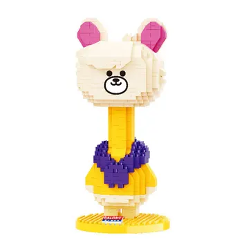795pcs+Magic Blocks Cartoon Animal Alpaca Rabbit Monkey Model Mini Assembled Mirco Building Blocks Bricks for Children Adult
795pcs+Magic Blocks Cartoon Animal Alpaca Rabbit Monkey Model Mini Assembled Mirco Building Blocks Bricks for Children Adult
