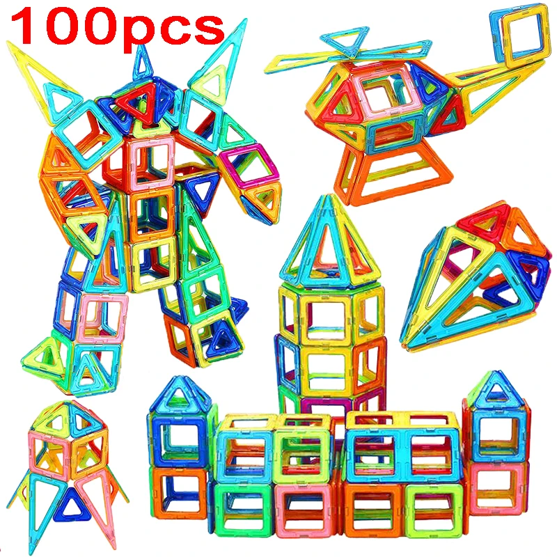 Magnetic Building Blocks Toys 100 Pcs Big Size DIY magnet Constuction Square Building Blocks Christmas Birthday Gift
Magnetic Building Blocks Toys 100 Pcs Big Size DIY magnet Constuction Square Building Blocks Christmas Birthday Gift