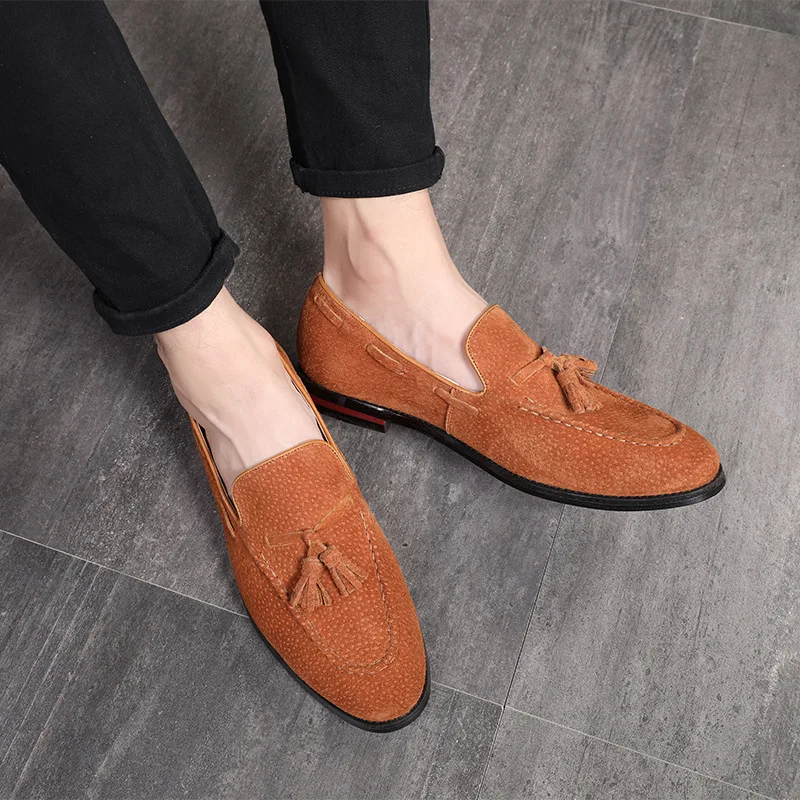 Classics Solid Casual Loafers Shoes for Men Fashion PU Flat Slip On Shoes Leisure Spring Autumm Soft Driving Shoes
Classics Solid Casual Loafers Shoes for Men Fashion PU Flat Slip On Shoes Leisure Spring Autumm Soft Driving Shoes