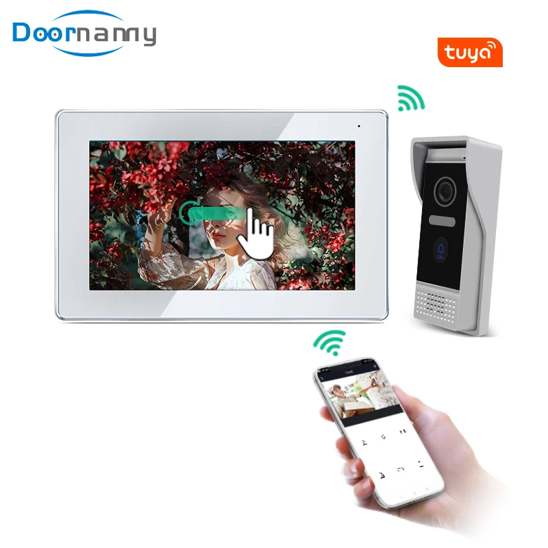 Doornanny Video Intercom For Home Apartment Doorbell WiFi Smart Full Touch Screen Surveillance Remote Access Control System
Doornanny Video Intercom For Home Apartment Doorbell WiFi Smart Full Touch Screen Surveillance Remote Access Control System