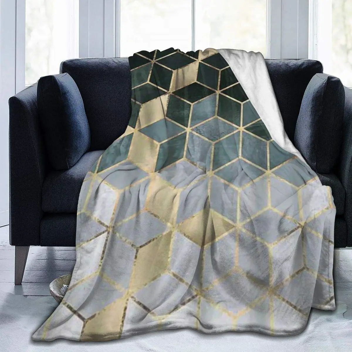 Throw Blanket for Kids Teens Adults Lightweight Soft Warm Blue Yellow Ombre Cubes Diamond Microfiber Blanket for All Season
Throw Blanket for Kids Teens Adults Lightweight Soft Warm Blue Yellow Ombre Cubes Diamond Microfiber Blanket for All Season