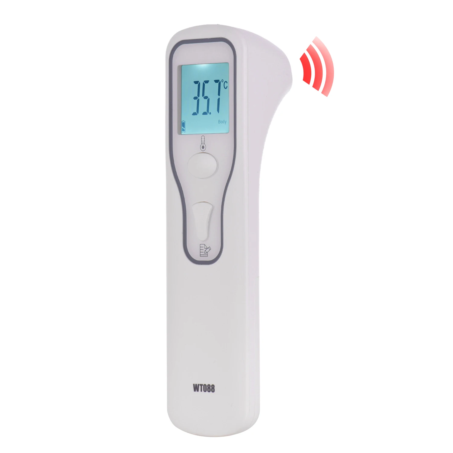Non contact Thermometer Infrared IR Temperature gun Contactless Infrared Thermometer Body Forehead Ear Detection Digital LCD
Non contact Thermometer Infrared IR Temperature gun Contactless Infrared Thermometer Body Forehead Ear Detection Digital LCD