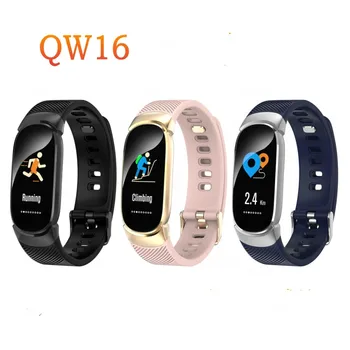 New QW16 Smart Sports Bracelet, Continuous Heart Rate Monitoring Side Sleep Monitoring Exercise Step
New QW16 Smart Sports Bracelet, Continuous Heart Rate Monitoring Side Sleep Monitoring Exercise Step