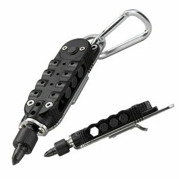 Multifunctional Mini Pocket Keychain Screwdriver Outdoor Camping Portable Stainless Steel Screwdriver Wilderness Survival Tools
Multifunctional Mini Pocket Keychain Screwdriver Outdoor Camping Portable Stainless Steel Screwdriver Wilderness Survival Tools