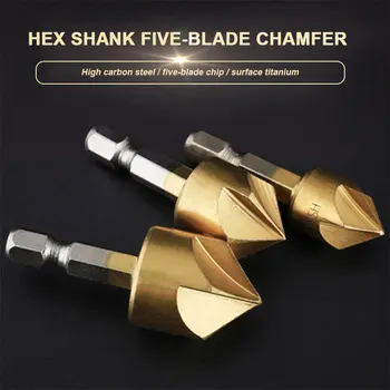 Gold High Carbon Steel Carpenter Chamfering Device Tapered Drill Countersunk Drill Strong Cork Drilling Gadget
Gold High Carbon Steel Carpenter Chamfering Device Tapered Drill Countersunk Drill Strong Cork Drilling Gadget