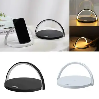 Wireless Fast Charger Table Lamp Night Light Phone Holder Pad for mobile phone
Wireless Fast Charger Table Lamp Night Light Phone Holder Pad for mobile phone