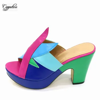 Nice Colorful Design Party Pumps African Women's High Heel Shoes CR2131 Heel Height 10CM
Nice Colorful Design Party Pumps African Women's High Heel Shoes CR2131 Heel Height 10CM