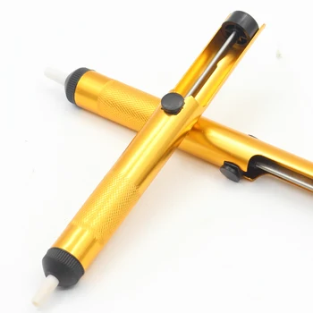 Light Weight Metal Desoldering Pump Solder Sucker Removal Vacuum Soldering Iron Desolder Ideal For PC Board Reparing
Light Weight Metal Desoldering Pump Solder Sucker Removal Vacuum Soldering Iron Desolder Ideal For PC Board Reparing