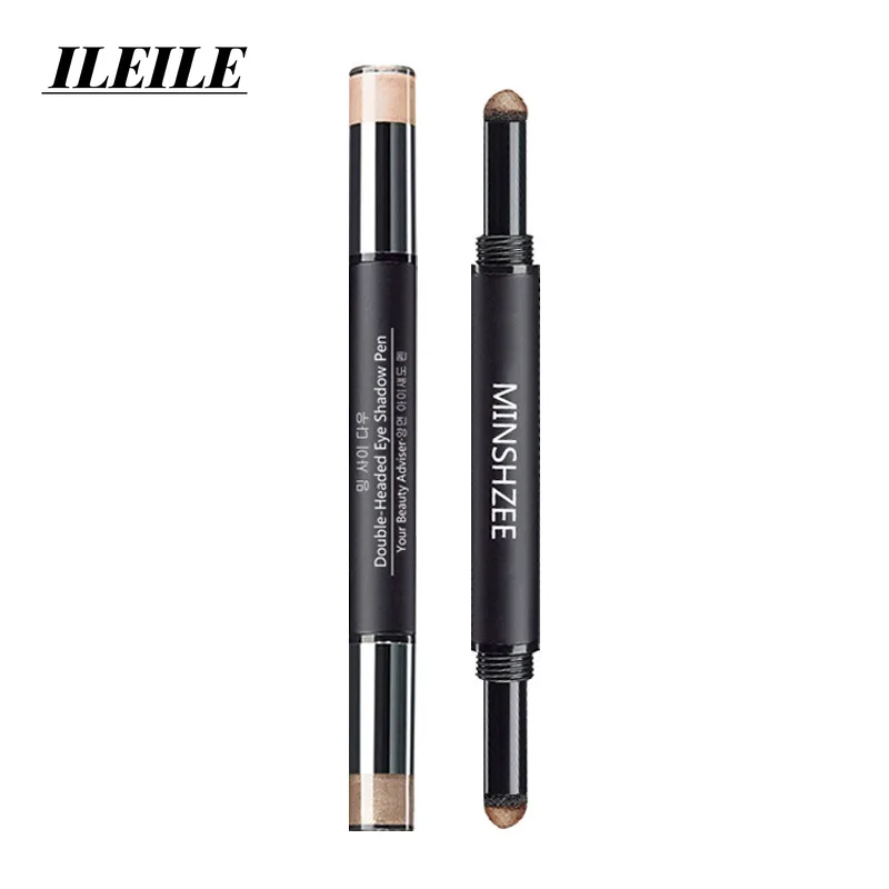 Eyeshadow Stick Stereo Gradien Shimmer Double Color Eye Shadow Cream Pen Eye Makeup Cosmetics Tool Waterproof
Eyeshadow Stick Stereo Gradien Shimmer Double Color Eye Shadow Cream Pen Eye Makeup Cosmetics Tool Waterproof