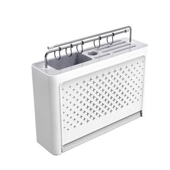 1 PC Kitchen Storage Holder Wall Mount Punch Free Multifunction 5 In 1 Storage Organizer Kitchen Shelf Holding Tray
1 PC Kitchen Storage Holder Wall Mount Punch Free Multifunction 5 In 1 Storage Organizer Kitchen Shelf Holding Tray