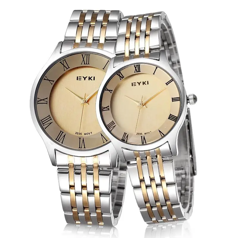 New Men's and Women Watches Stainless Steel Strap Fashion Luxury Men's and Women's Quartz Watch Couple Watches RelogioMasculino
New Men's and Women Watches Stainless Steel Strap Fashion Luxury Men's and Women's Quartz Watch Couple Watches RelogioMasculino