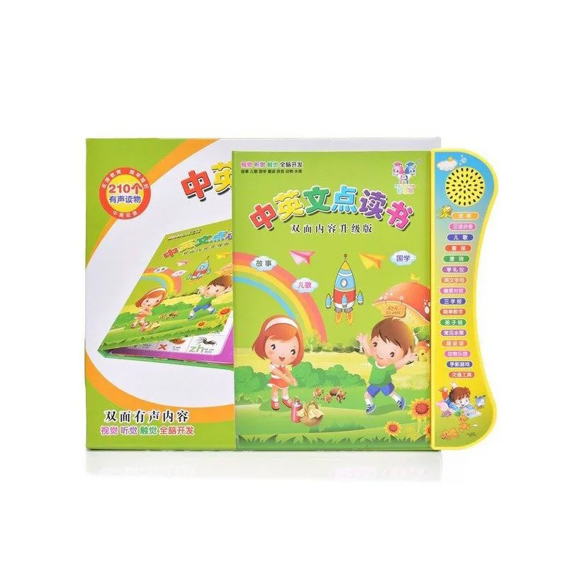 2021 Newest Hot Bilingual e-books With Audio Point Reading For Children’s Early Education Machine In Chinese And English Livros
2021 Newest Hot Bilingual e-books With Audio Point Reading For Children’s Early Education Machine In Chinese And English Livros