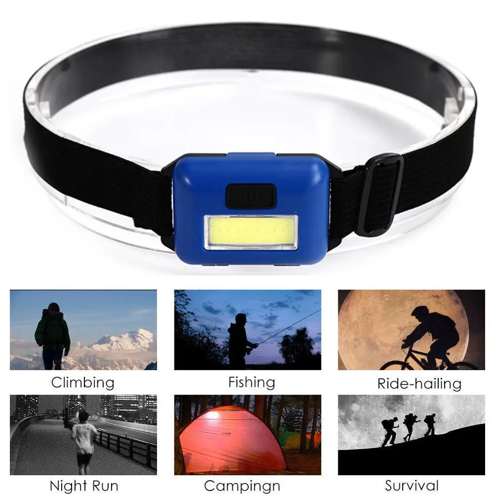 Mini COB LED Headlamp Waterproof 3 Modes Headlight Head Flashlight Torch Lanterna For Outdoor Camping Night Fishing Hiking CSV
Mini COB LED Headlamp Waterproof 3 Modes Headlight Head Flashlight Torch Lanterna For Outdoor Camping Night Fishing Hiking CSV