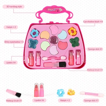 Children's’ Non-Toxic Cosmetics Make Up Beauty Toys Pretend Play For Girls Kids Princess Makeup Dressing Pink Box Sets
Children's’ Non-Toxic Cosmetics Make Up Beauty Toys Pretend Play For Girls Kids Princess Makeup Dressing Pink Box Sets