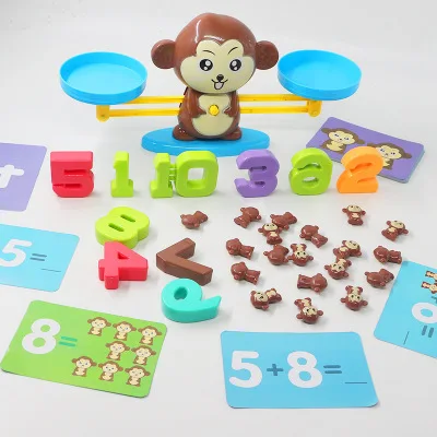 Puppy with Numbers Balance Toy Monkey with Numbers Balance +/- Arithmetic Tabletop Game Educational Early Childhood
Puppy with Numbers Balance Toy Monkey with Numbers Balance +/- Arithmetic Tabletop Game Educational Early Childhood