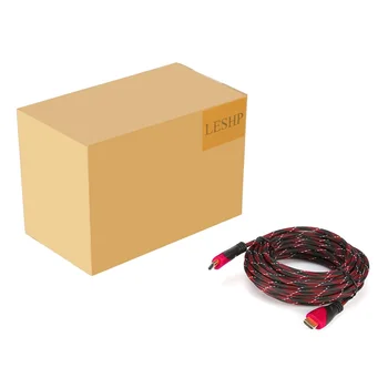 LESHP 5 pcs 800cm with Ethernet High Speed HDMI High-definition Monitor Connective Cable 1.4V 3D & Audio Return Channel
LESHP 5 pcs 800cm with Ethernet High Speed HDMI High-definition Monitor Connective Cable 1.4V 3D & Audio Return Channel