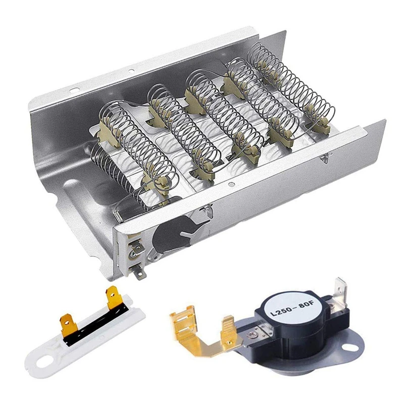 279838 Dryer Heating elements 3977767 3392519 Dryer Heating elements Kit for Whirlpool, Kenmore, Roper, Maytag, Estate, Inglis D
279838 Dryer Heating elements 3977767 3392519 Dryer Heating elements Kit for Whirlpool, Kenmore, Roper, Maytag, Estate, Inglis D