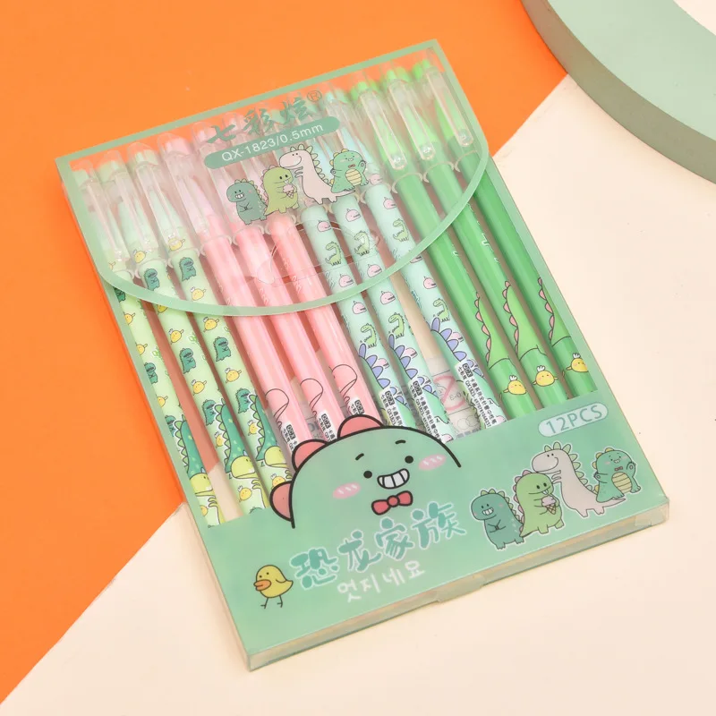 4 шт./набор, 0,5 мм, Kawaii Dinosaur стираемая ручка, моющаяся ручка, синие, черные чернила, гелевые ручки для письма, для школьников, стационарные
4 шт./набор, 0,5 мм, Kawaii Dinosaur стираемая ручка, моющаяся ручка, синие, черные чернила, гелевые ручки для письма, для школьников, стационарные