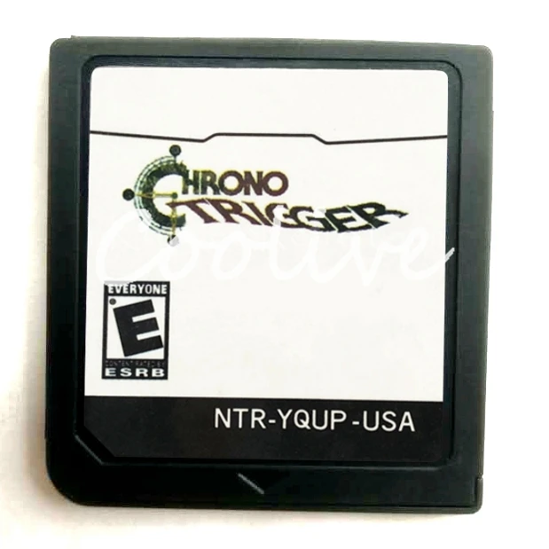 Chrono Trigger Video Game Accessories Compilation Cartridge Card for 64 bit Console US Cover
Chrono Trigger Video Game Accessories Compilation Cartridge Card for 64 bit Console US Cover