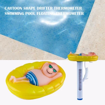 Cartoon Drifter Swimming Pool Thermometer Water Temperature Measurement Instrument Spa Hot Tubs Fish Ponds Floating Probe
Cartoon Drifter Swimming Pool Thermometer Water Temperature Measurement Instrument Spa Hot Tubs Fish Ponds Floating Probe