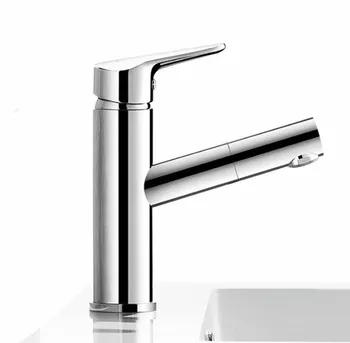 pull-out faucet Flexible Single - hole sink mixer rotation hot and cold stretch kitchen faucets in the bathroom to wash the tap
pull-out faucet Flexible Single - hole sink mixer rotation hot and cold stretch kitchen faucets in the bathroom to wash the tap