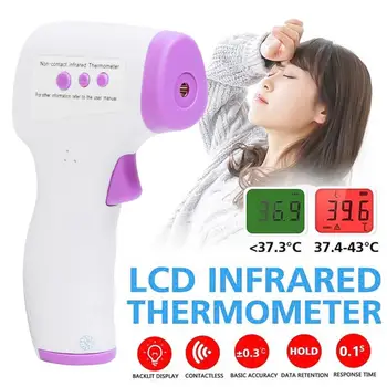 Household Handheld LCD Digital Non Contact Infrared Thermometer Gun Body Forehead Temperature Meter Measurement Tool
Household Handheld LCD Digital Non Contact Infrared Thermometer Gun Body Forehead Temperature Meter Measurement Tool