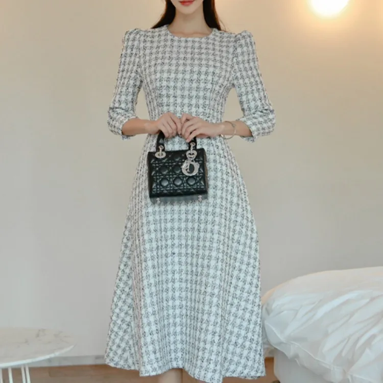 WOMEN'S Dress 2019 Autumn Clothing New Style Debutante Korean-style Three-quarter-length Sleeve Fashion Graceful Dress Women's
WOMEN'S Dress 2019 Autumn Clothing New Style Debutante Korean-style Three-quarter-length Sleeve Fashion Graceful Dress Women's