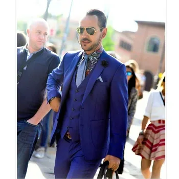 Custom Made Men Suits Business Men Navy Blue Formal Dress Groom Tuxedos Wedding Suits Groom Wear (Jacket+Vest+Pants) Y286
Custom Made Men Suits Business Men Navy Blue Formal Dress Groom Tuxedos Wedding Suits Groom Wear (Jacket+Vest+Pants) Y286