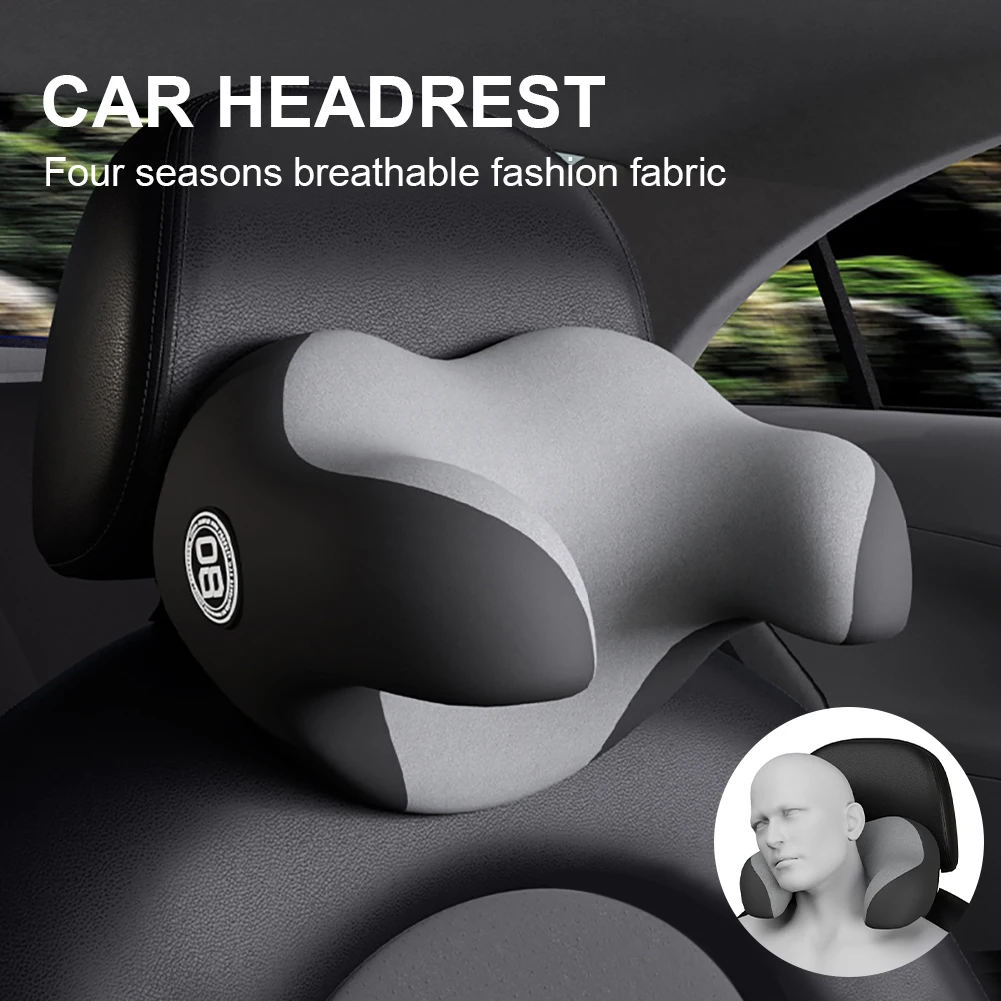 Car Headrest Pillow Memory Foam Neck Support Pillows Head Protector Ergonomic U-Shaped for Travel Rest Accessories | Автомобили и