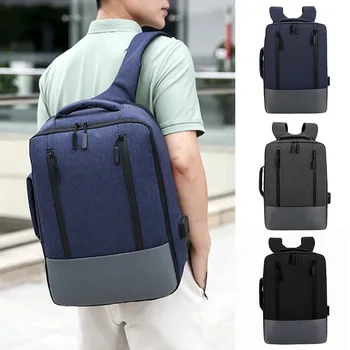 Men USB Charging Backpacks Large Capacity Backpack School Bags For Teenagers Laptop Backpack Fashion Simple Bagpack Male Mochila
Men USB Charging Backpacks Large Capacity Backpack School Bags For Teenagers Laptop Backpack Fashion Simple Bagpack Male Mochila