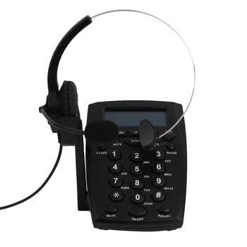 Practical Business Call Center Dialpad Headset Telephone with Tone Dial Key Pad & Redial with Power Save Function
Practical Business Call Center Dialpad Headset Telephone with Tone Dial Key Pad & Redial with Power Save Function