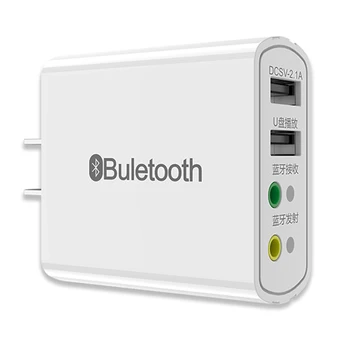 4 in 1 2.1A USB 2.0 Hub + Bluetooth 5.0 Receiver Transimtter with 3.5mm Jack Stereo Aux Audio Wireless Adapter for Speaker Car
4 in 1 2.1A USB 2.0 Hub + Bluetooth 5.0 Receiver Transimtter with 3.5mm Jack Stereo Aux Audio Wireless Adapter for Speaker Car