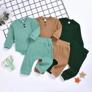 Baby boy clothes Autumn Knitting baby girl clothes set 2pcs long sleeve bodysuit+pants Casual newborn girl outfit 6m-24m infant
Baby boy clothes Autumn Knitting baby girl clothes set 2pcs long sleeve bodysuit+pants Casual newborn girl outfit 6m-24m infant