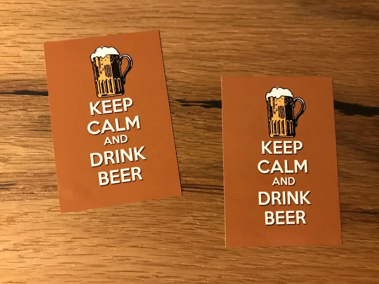 Details zu 2x Bier Sticker Fun Keep Calm Bollerwagen Tuning Wandern Retro Saufen #394 | Дом и сад